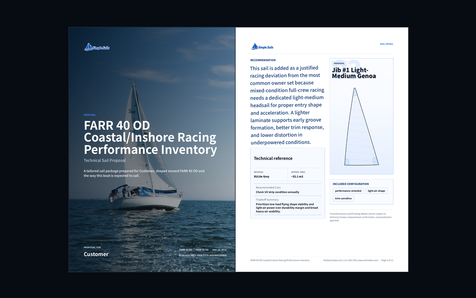 Proposal PDF preview
